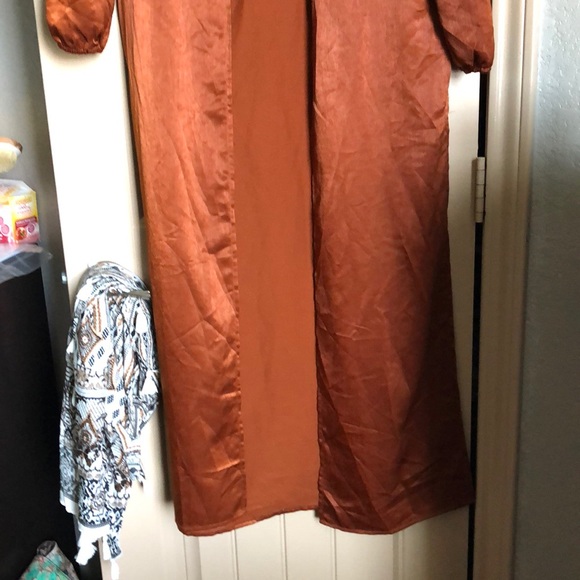 Burnt Orange Cardigan - Picture 2 of 3
